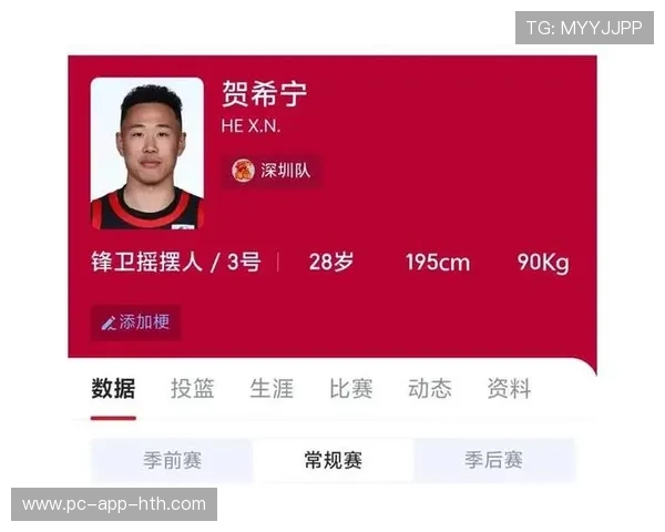 深圳压住山西末节反扑，贺希宁关键得分连发，贺希宁个人简介